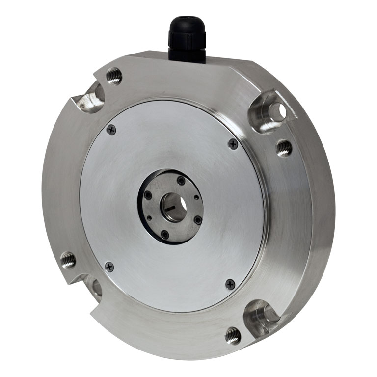 EPC Model 865T stainless steel incremental encoder. Through-bore for 56C - 184C frame