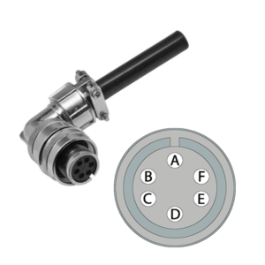 6 pin connector