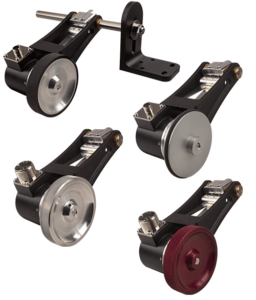 linear encoders with different measuring wheels